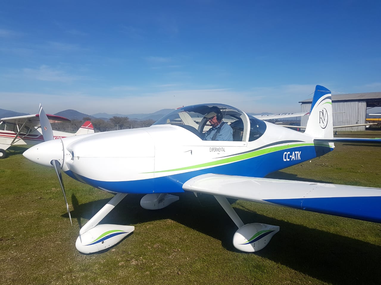 Klaus Knop and Ricardo Guzman's New RV14A Van's Aircraft Total