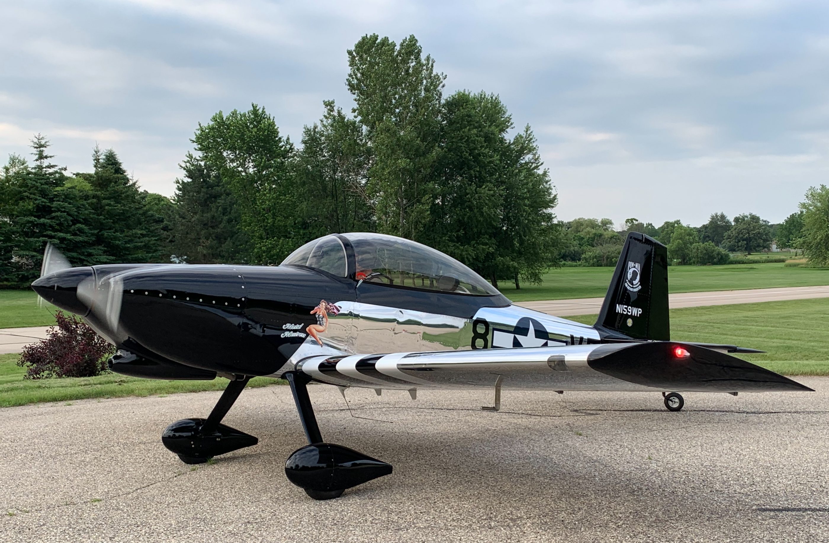 William Hale's New RV8 Van's Aircraft Total Performance RV Kit Planes