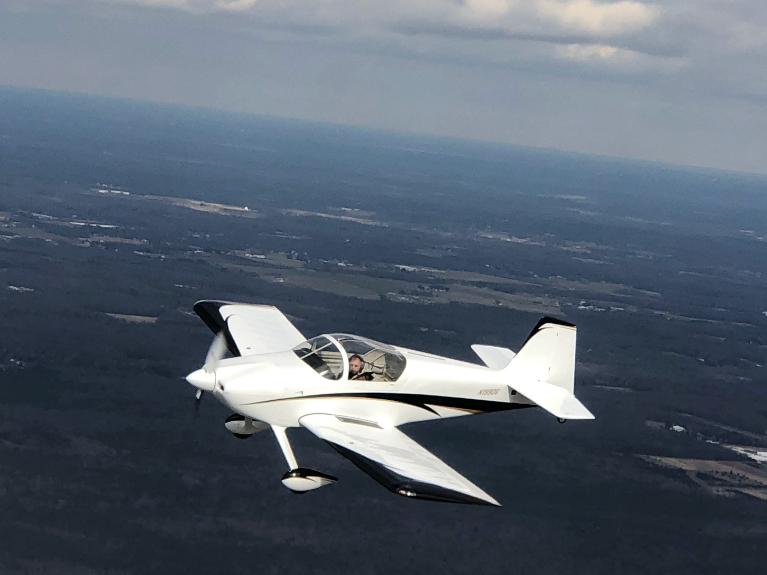 Dave Gidzinski's RV-6 First Flight! - Van's Aircraft Total Performance ...