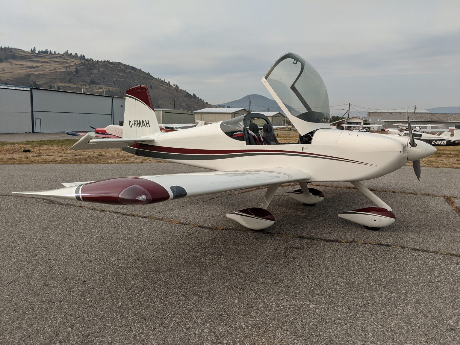 William Mahon's RV14A Van's Aircraft Total Performance RV Kit Planes