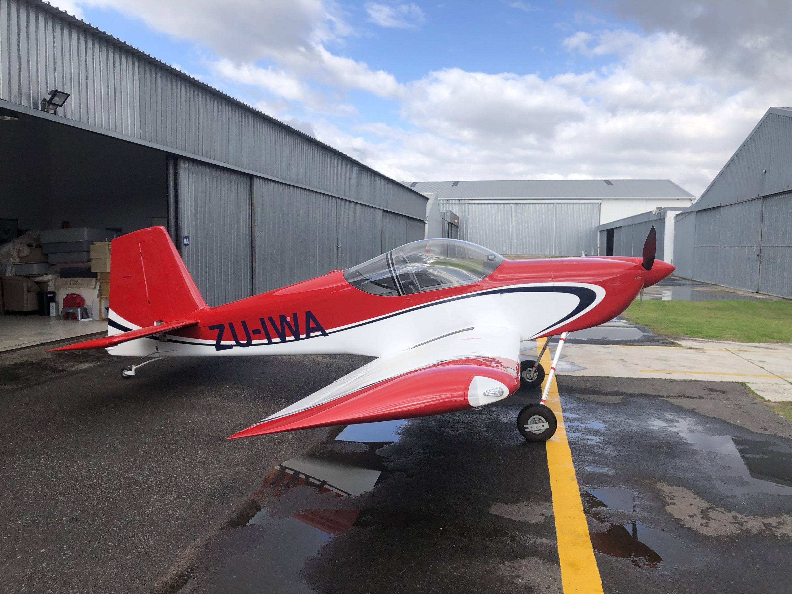 Johan Vercueil's RV14 Van's Aircraft Total Performance RV Kit Planes