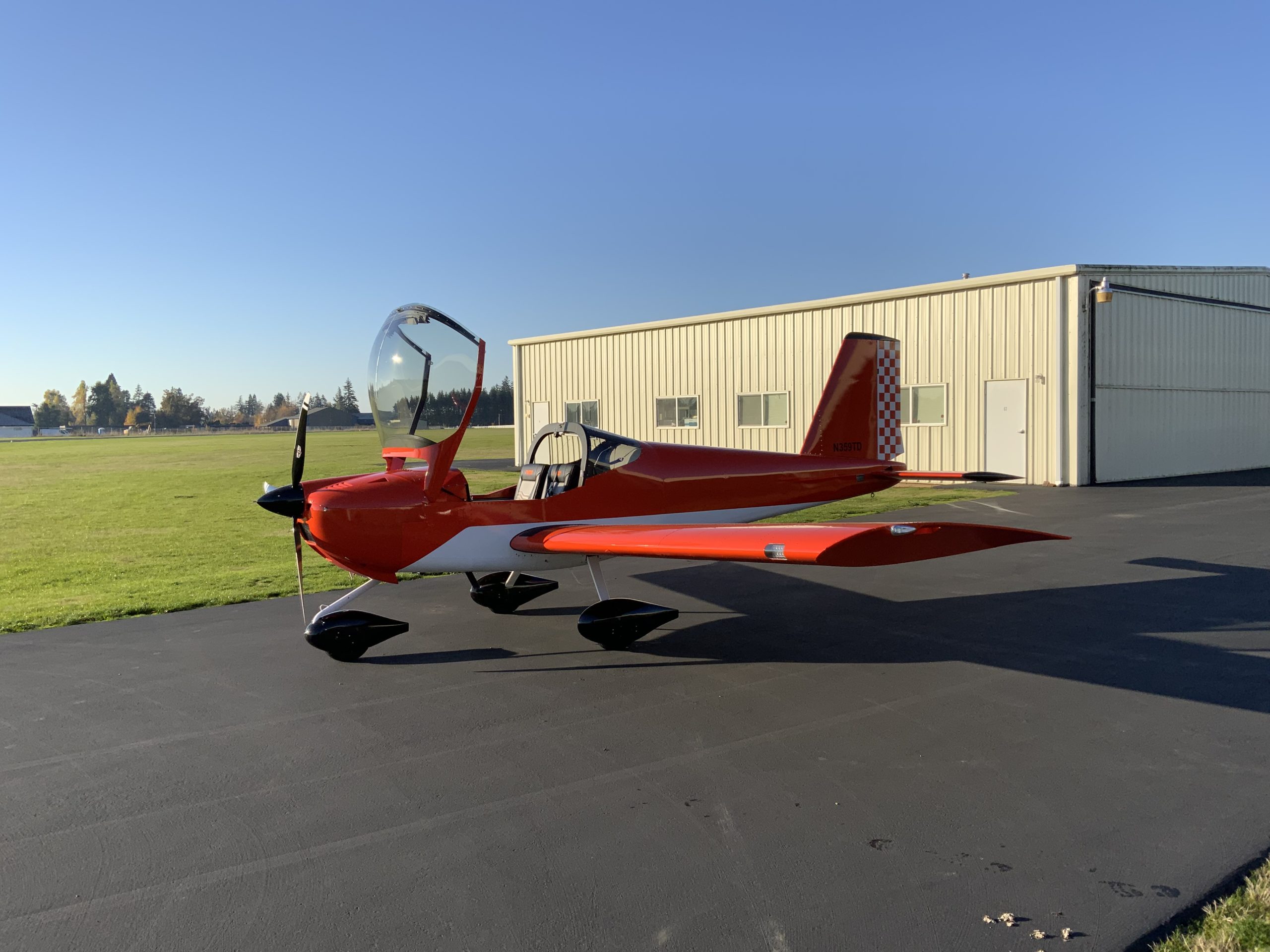 Scott Stewart's RV12iS Van's Aircraft Total Performance RV Kit Planes